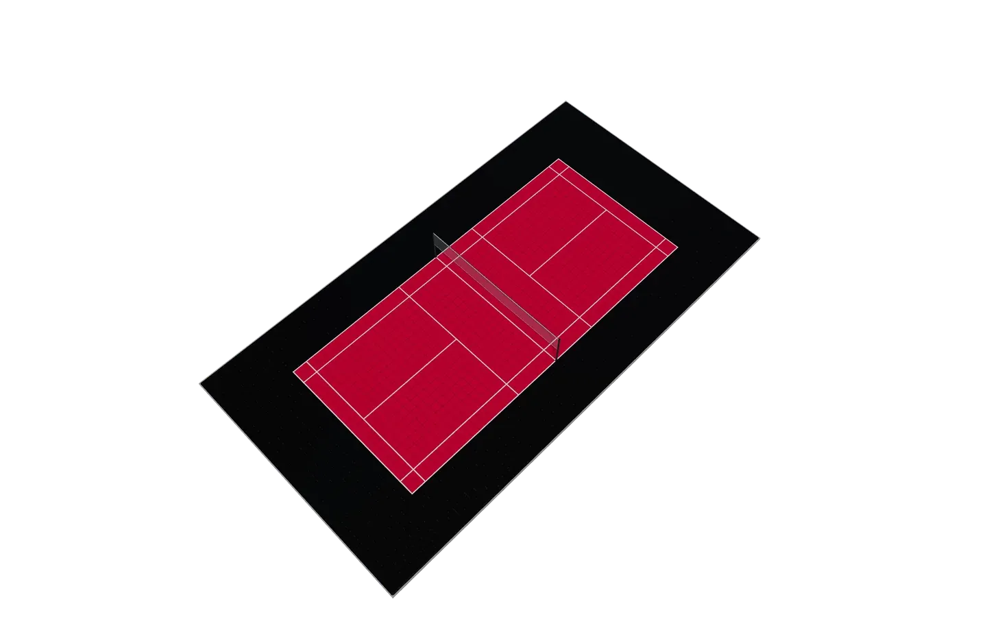 Court badminton — confort