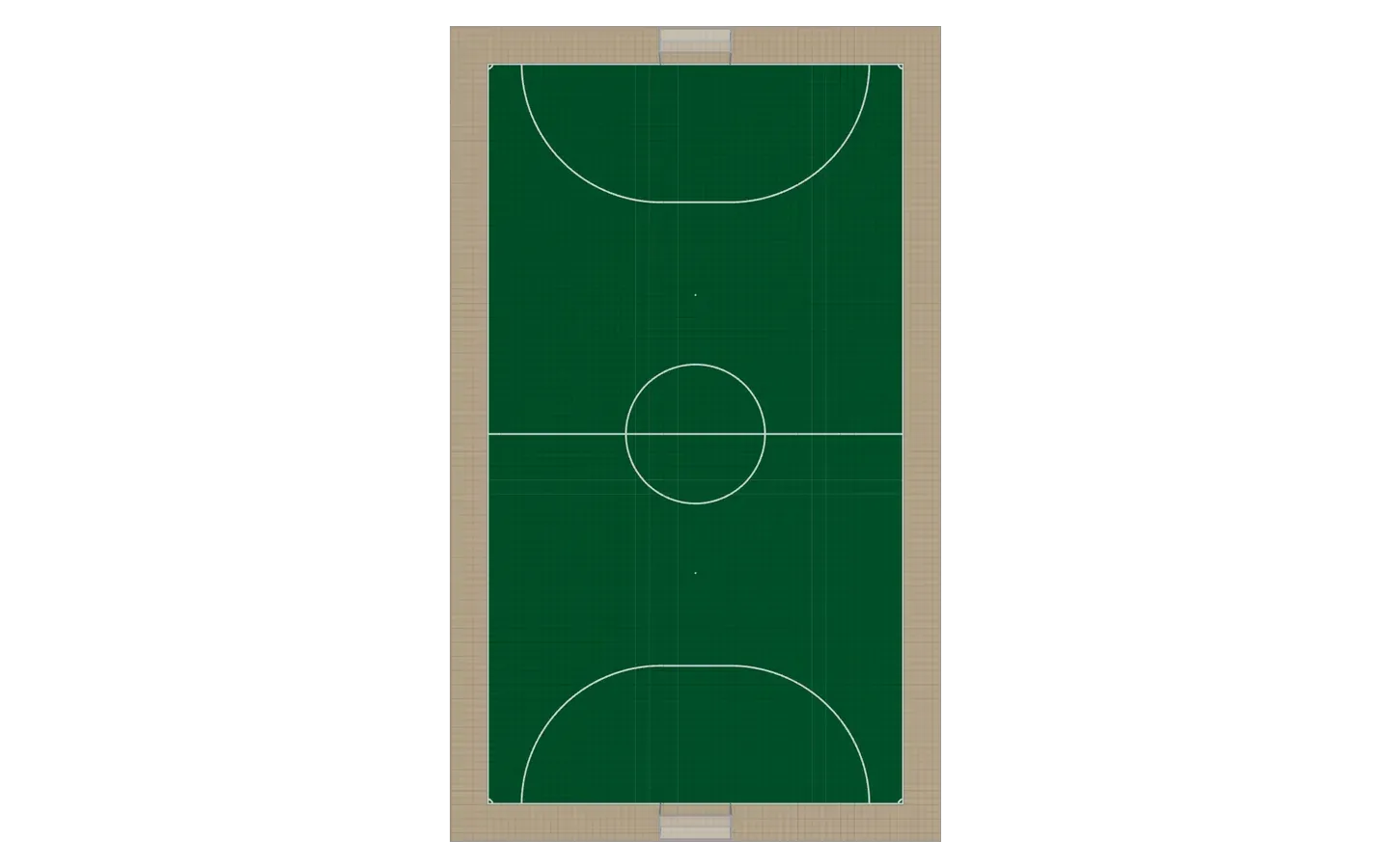 Futsal club 32 × 18 m