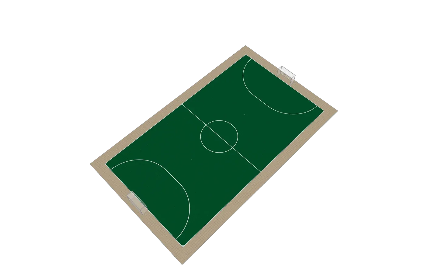 Futsal club 32 × 18 m