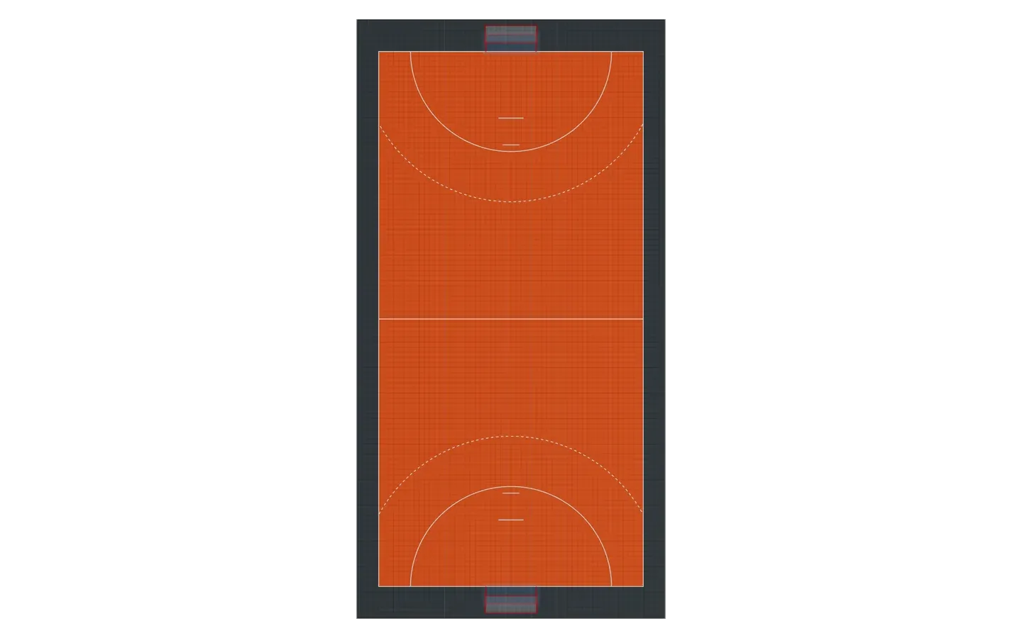 Handball jeunesse — 32 × 16 m