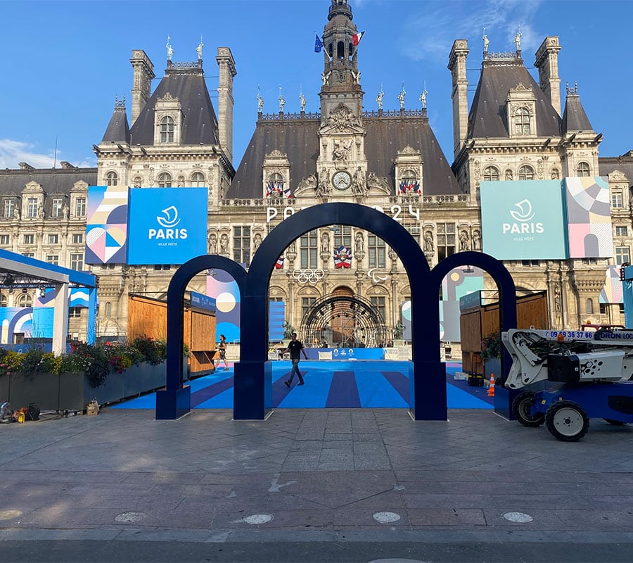 Paris 2024 — fan zone, Hôtel de Ville, Paris
