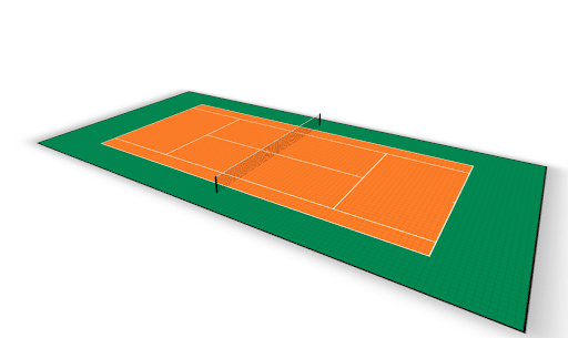 Photos de terrains de tennis
