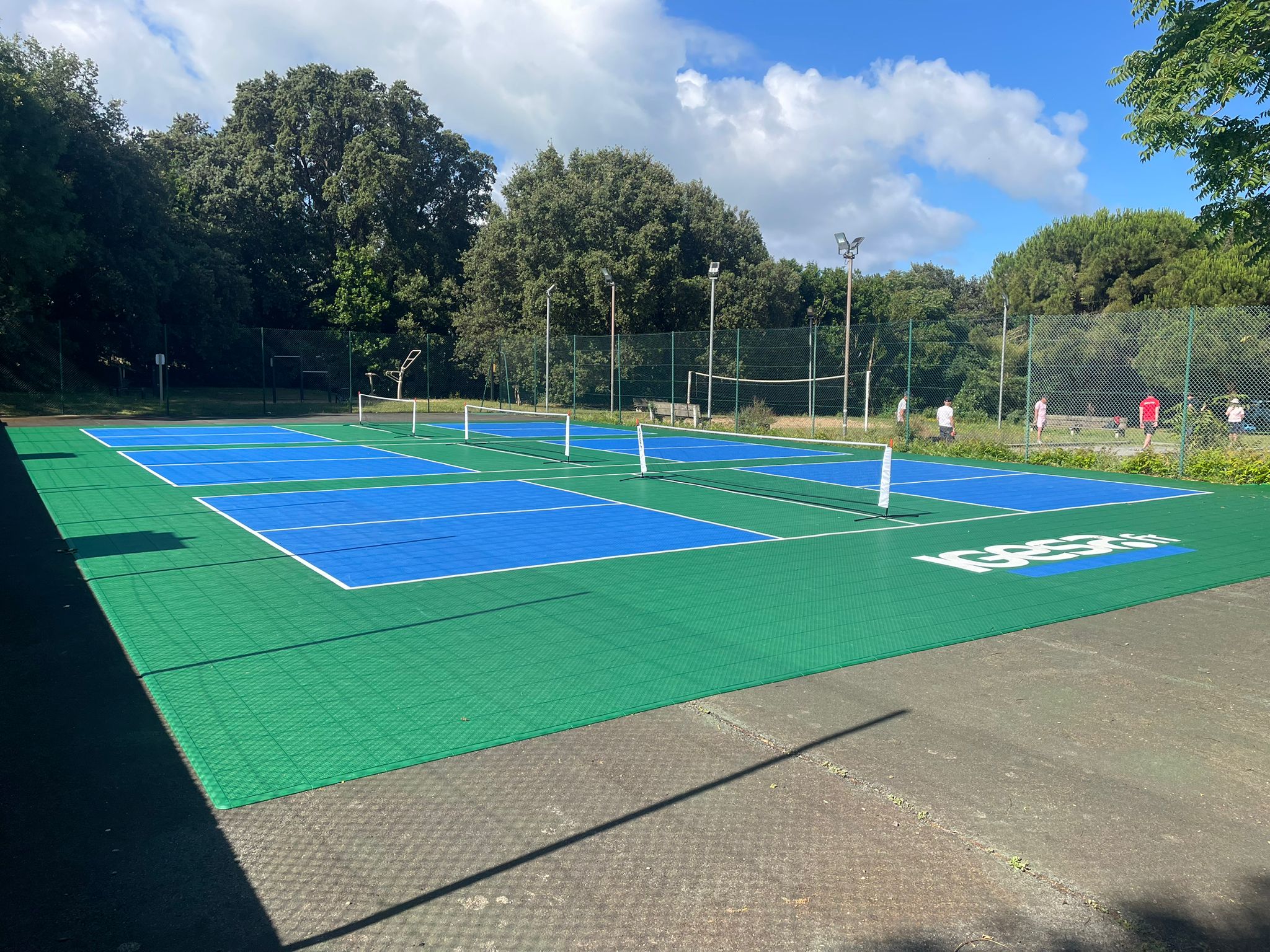 Rénovation de sol sportif